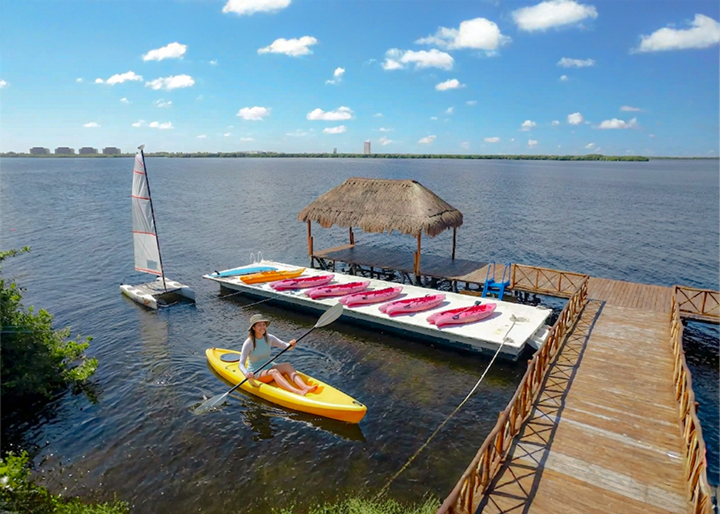 Deportes acuáticos en Royal Solaris Cancún