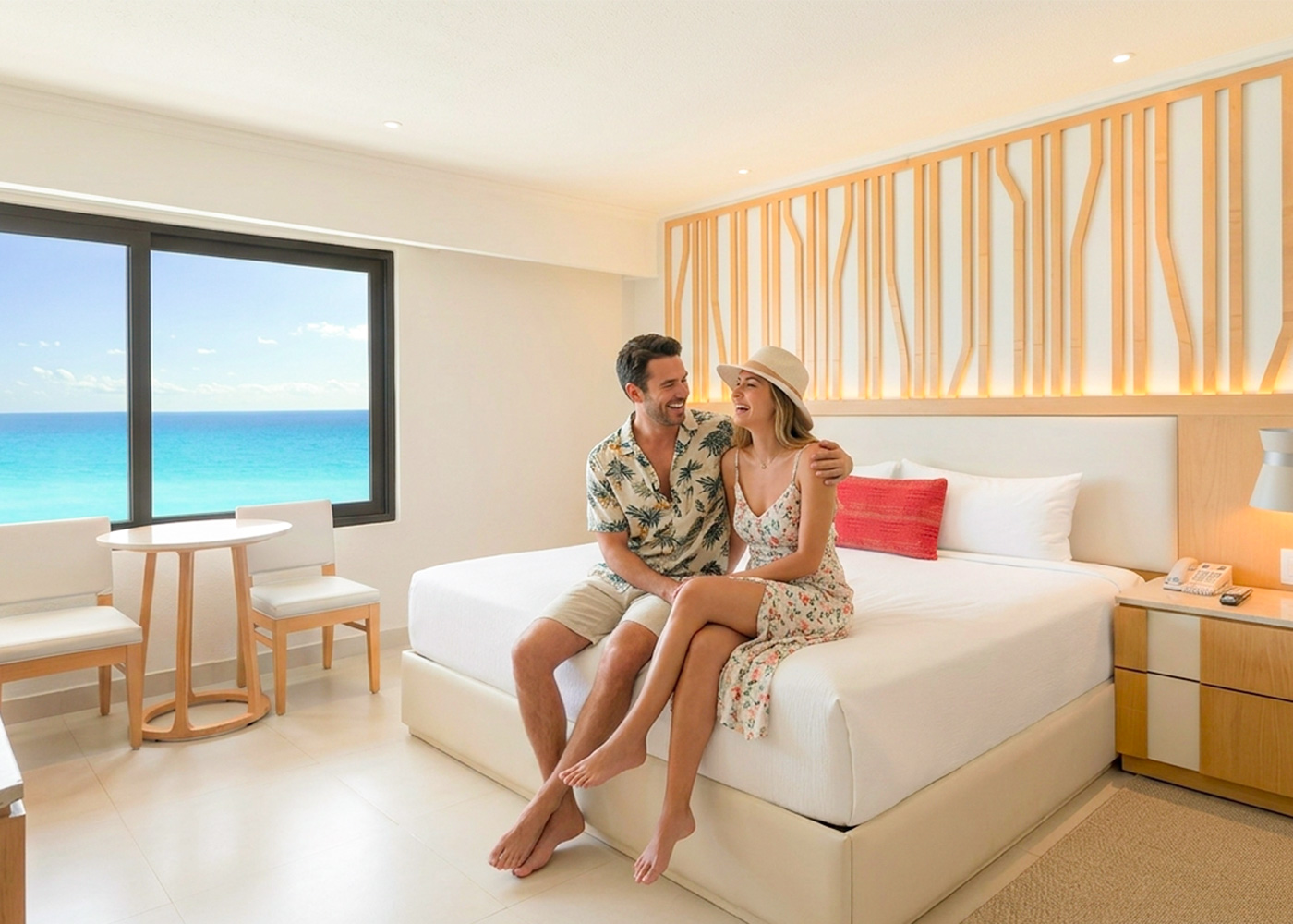 Habitación Deluxe Vista al Mar en Royal Solaris Cancún