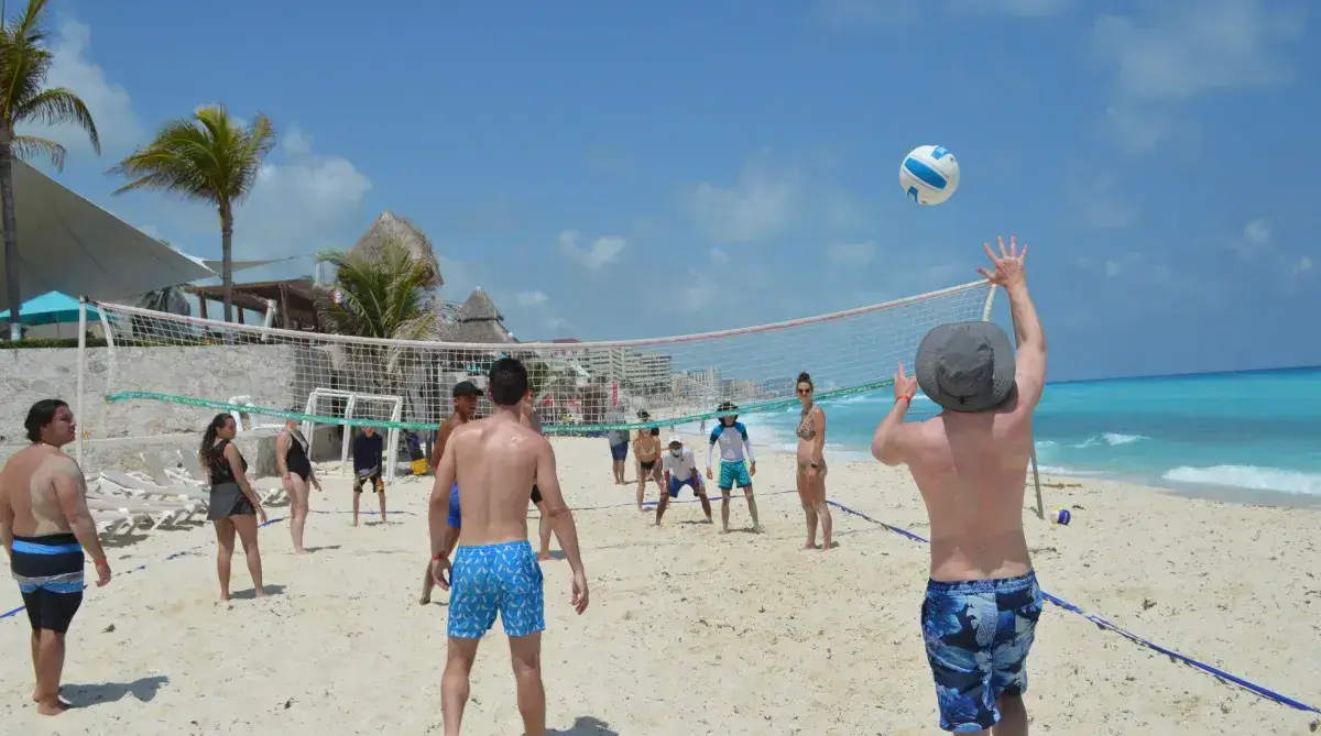 juego de volleyball